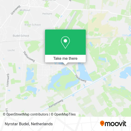Nyrstar Budel map