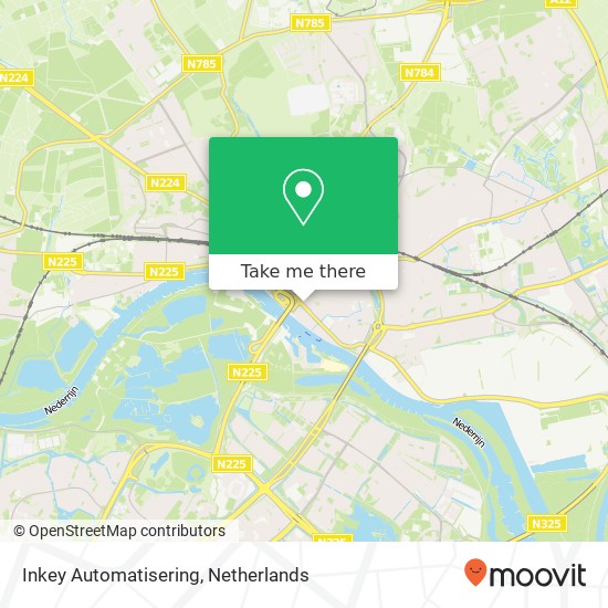 Inkey Automatisering, Weerdjesstraat map