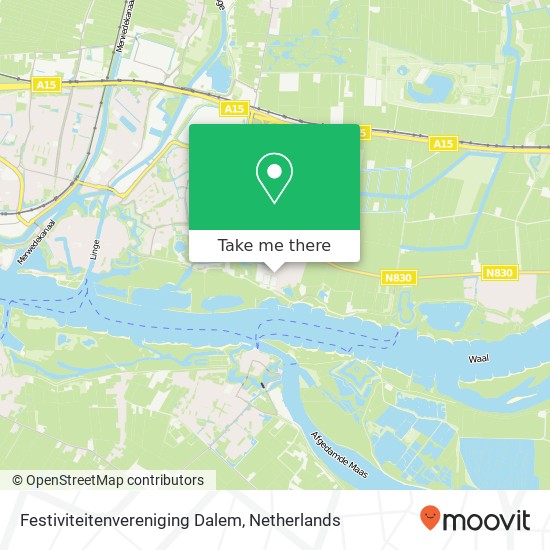 Festiviteitenvereniging Dalem, Irenelaan map