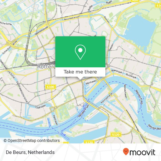 De Beurs, Coolsingel 109 map