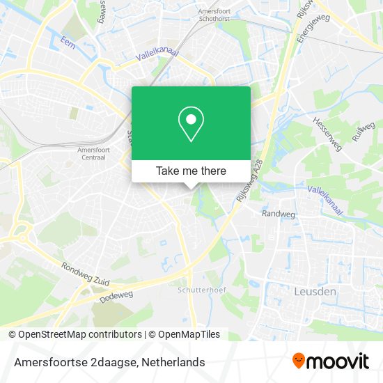 Amersfoortse 2daagse map