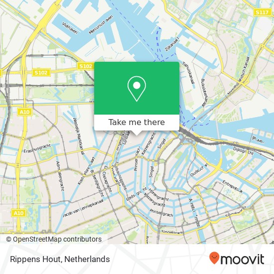 Rippens Hout, Westerstraat 111 map