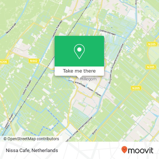 Nissa Cafe, Hoofdstraat 134 map