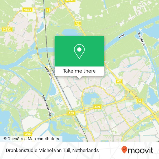 Drankenstudie Michel van Tuil, Meester van Boemellaan map