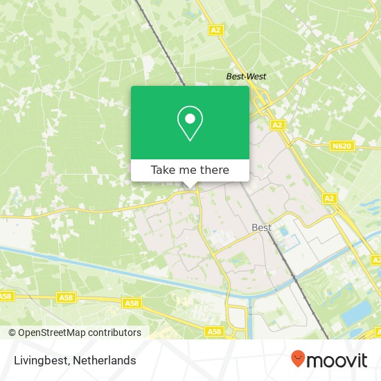 Livingbest, Oirschotseweg 90 map