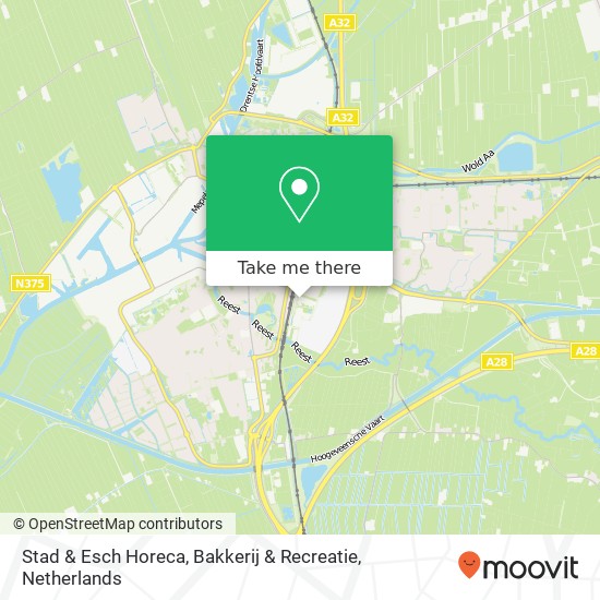 Stad & Esch Horeca, Bakkerij & Recreatie, Ezingerweg 51 Karte