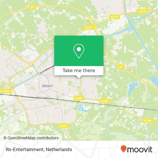 Ro-Entertainment, Nunhemstraat 2 map