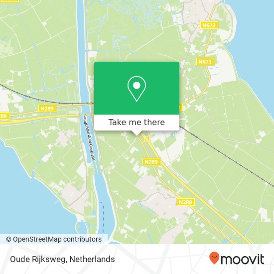 Oude Rijksweg, 4416 Kruiningen map