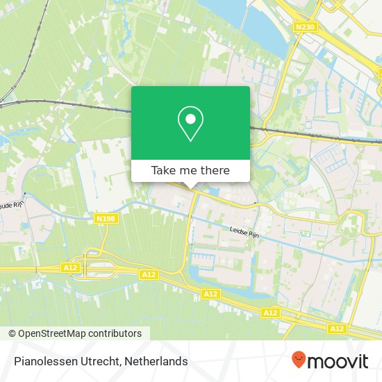 Pianolessen Utrecht, Beurreperenlaan 2 map