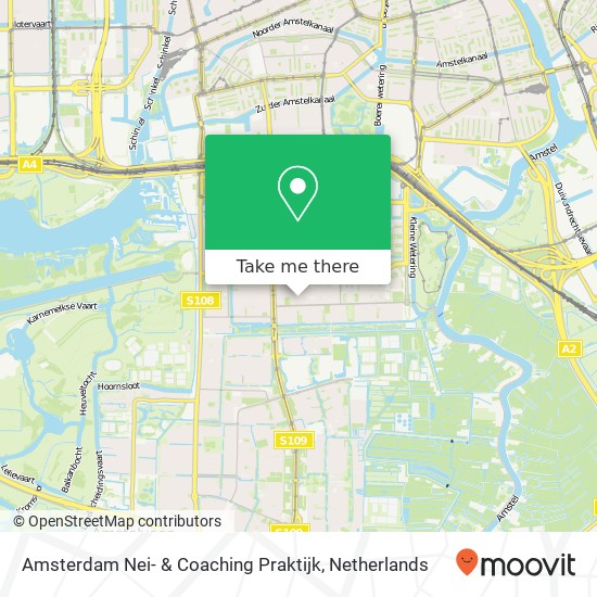 Amsterdam Nei- & Coaching Praktijk, Koxhorn 27 Karte
