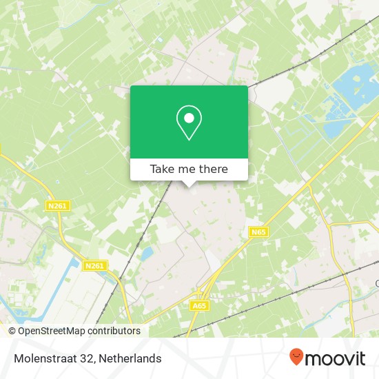 Molenstraat 32, 5056 JC Berkel-Enschot map