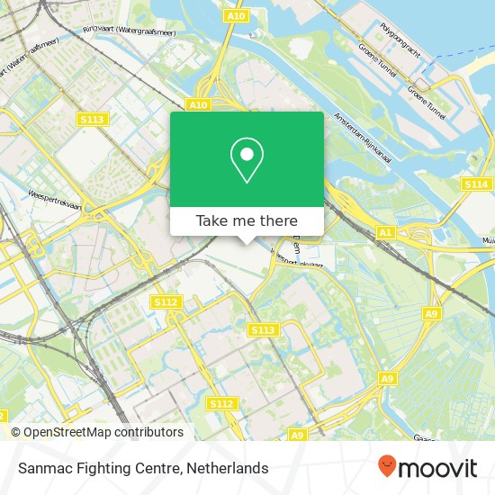 Sanmac Fighting Centre, Visseringweg 23 map