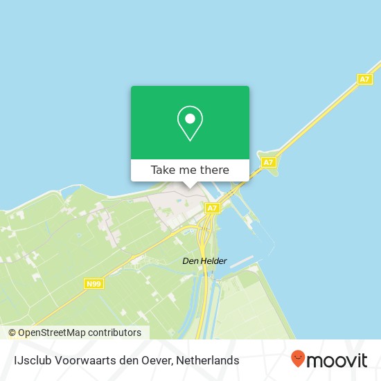 IJsclub Voorwaarts den Oever, Laan Bloys van Treslong map