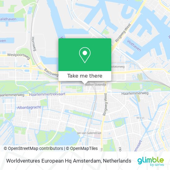 Worldventures European Hq Amsterdam Karte