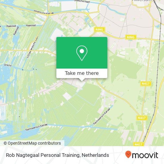 Rob Nagtegaal Personal Training, Industrieweg 10 map