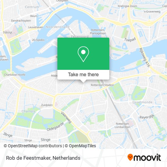 Rob de Feestmaker map