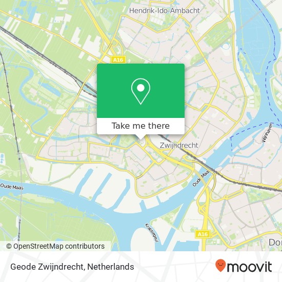 Geode Zwijndrecht map