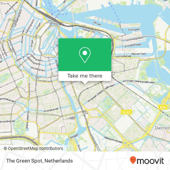 The Green Spot Karte