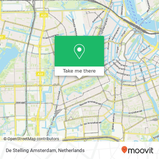 De Stelling Amsterdam, Overtoom 299 map