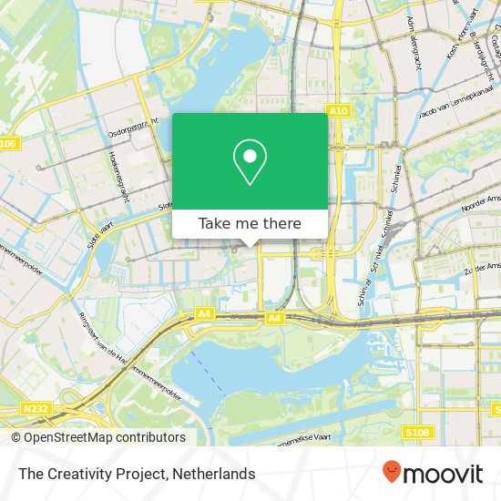 The Creativity Project, Louwesweg 1 map