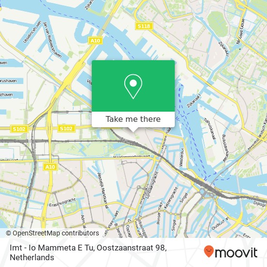 Imt - Io Mammeta E Tu, Oostzaanstraat 98 map