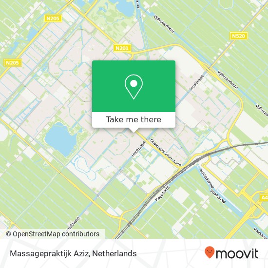 Massagepraktijk Aziz, Etta Palmstraat 44 map