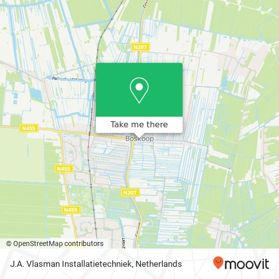 J.A. Vlasman Installatietechniek, Gouwestraat 23 map