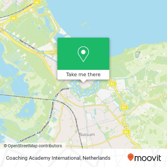 Coaching Academy International, Wijdesteeg 1A map