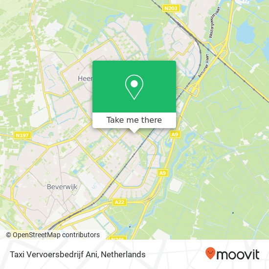 Taxi Vervoersbedrijf Ani map