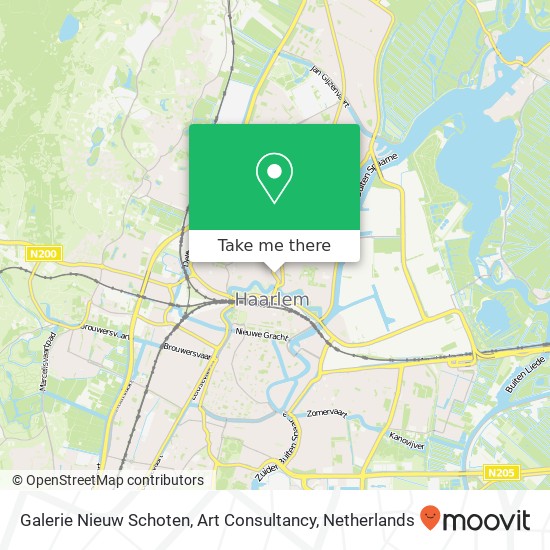 Galerie Nieuw Schoten, Art Consultancy map