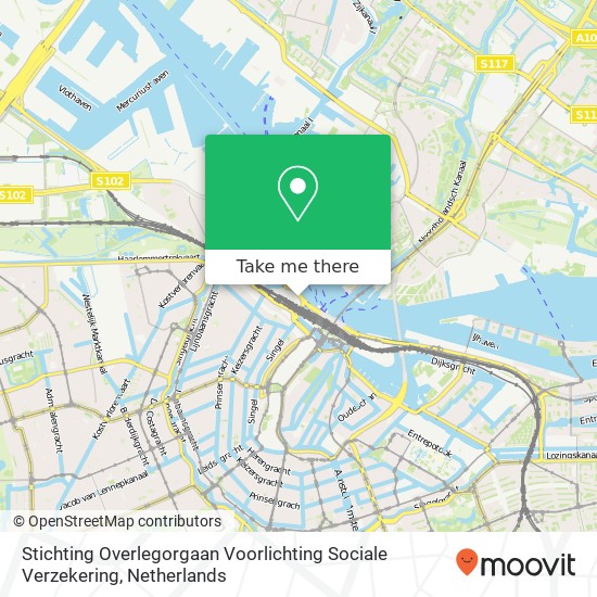 Stichting Overlegorgaan Voorlichting Sociale Verzekering, 1013 Amsterdam map