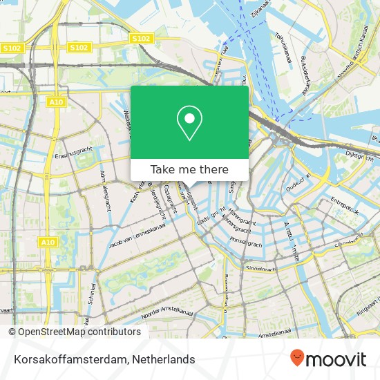 Korsakoffamsterdam map