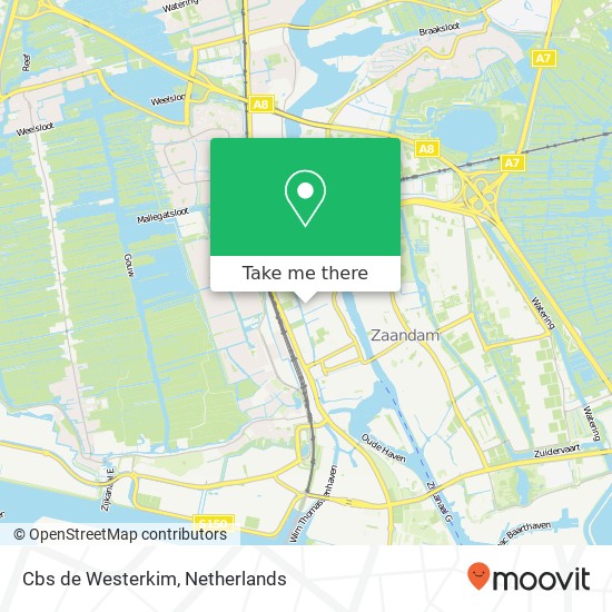Cbs de Westerkim, Ooievaarstraat 45 map