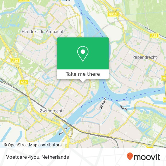 Voetcare 4you map