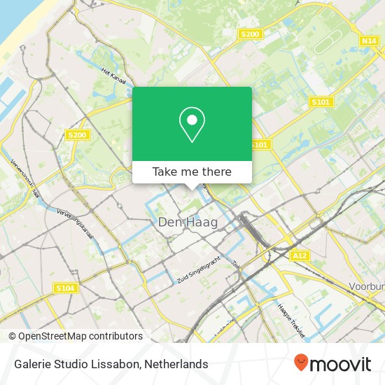 Galerie Studio Lissabon map