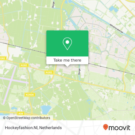 Hockeyfashion.Nl, Volkelstraat 20 map