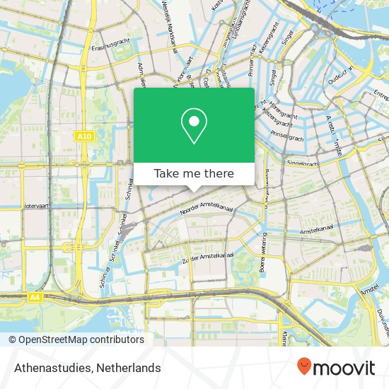 Athenastudies, Emmastraat 22 map