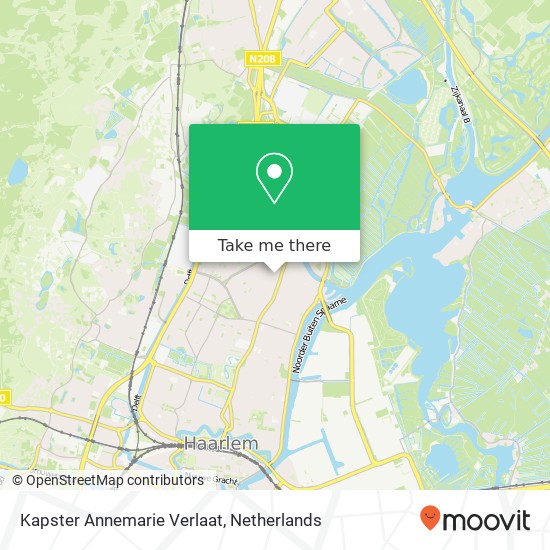 Kapster Annemarie Verlaat, Rechthuisstraat 19 map