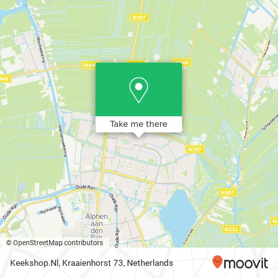 Keekshop.Nl, Kraaienhorst 73 map