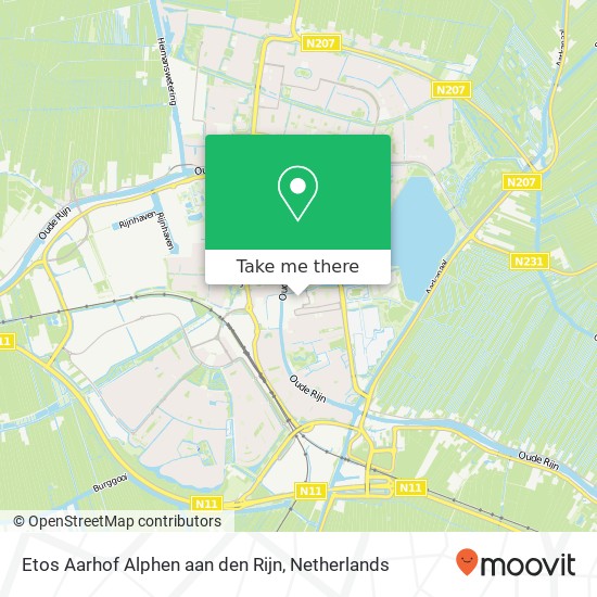 Etos Aarhof Alphen aan den Rijn, De Aarhof 10 map