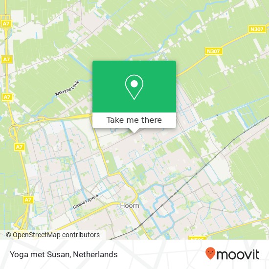 Yoga met Susan, Dorpsstraat map