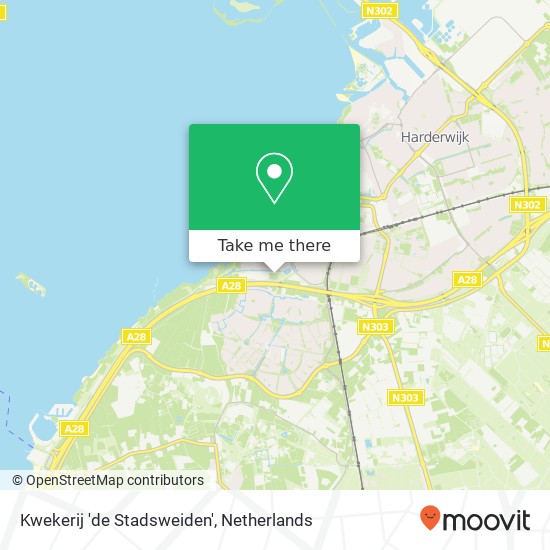 Kwekerij 'de Stadsweiden', Rietmeen map