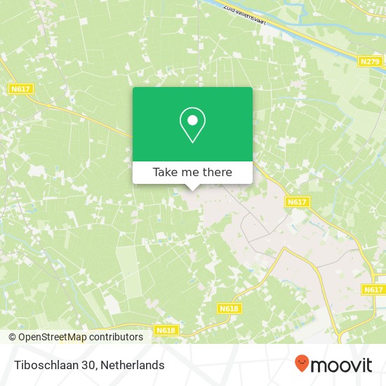 Tiboschlaan 30, 5481 MJ Schijndel map