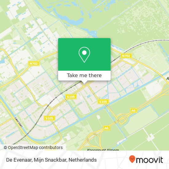 De Evenaar, Mijn Snackbar, Sumatraweg 9 map