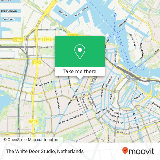 The White Door Studio, Visseringstraat 39H map