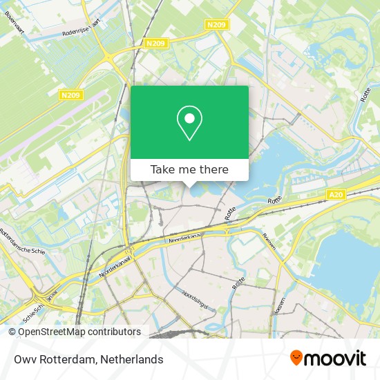 Owv Rotterdam map