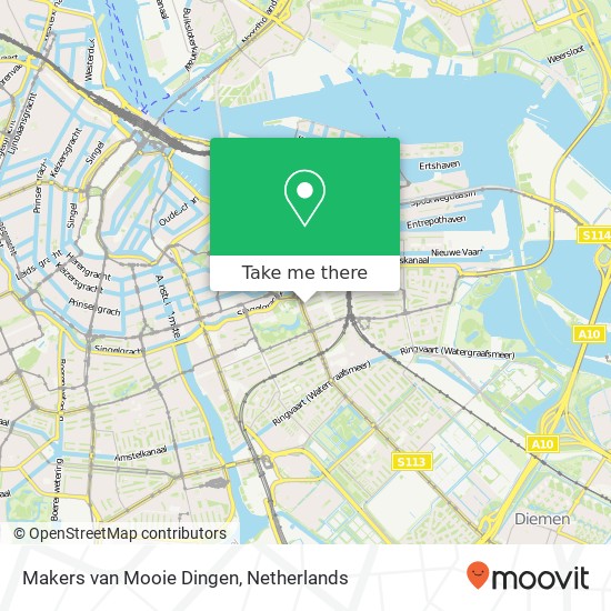 Makers van Mooie Dingen, Linnaeusstraat 27D map