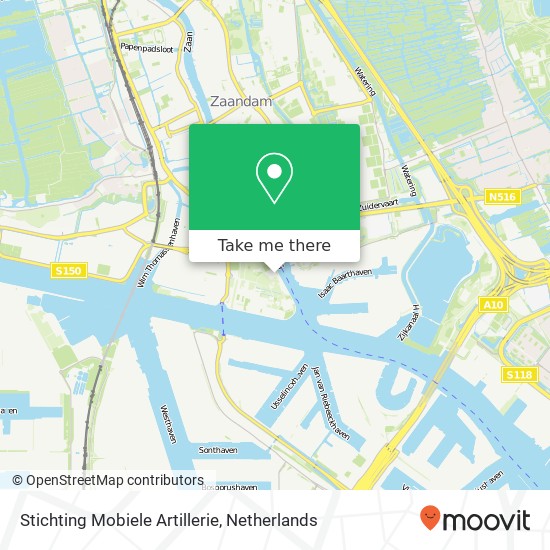 Stichting Mobiele Artillerie map