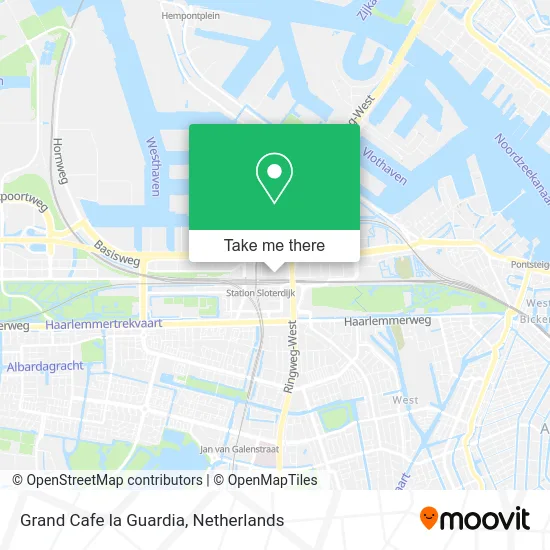 Grand Cafe la Guardia map