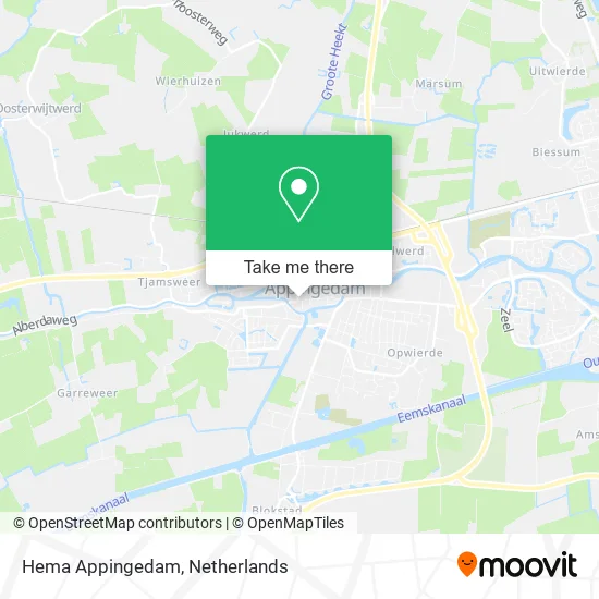 Hema Appingedam map